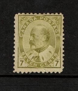 Canada SC# 92, Mint Hinged, Hinge Remnant, minor gum toning - S2645