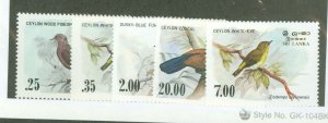 Sri Lanka #691-94/877  Single (Complete Set)