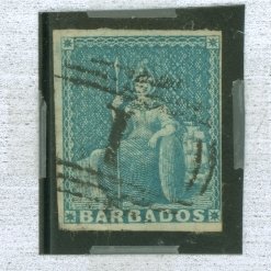 Barbados #6av  Single