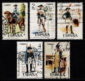 Spain 1975 Spanish Military Uniforms (5th Series), Set [Used]