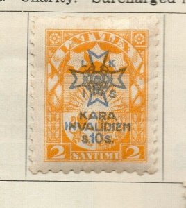 Latvia 1923 Early Issue Fine Mint Hinged 2s. Optd NW-191748