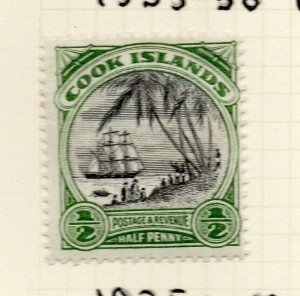 Cook Islands 1933-36 Early Issue Fine Mint Hinged 1/2d. NW-189571