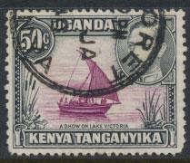 Kenya Uganda Tanganyika KUT - Used spacefiller  - SG 144 SC#79 - perf 13 x 11...