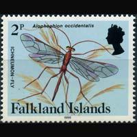 FALKLAND IS. 1986 - Scott# 388a Insect-Fly Set of 1 NH