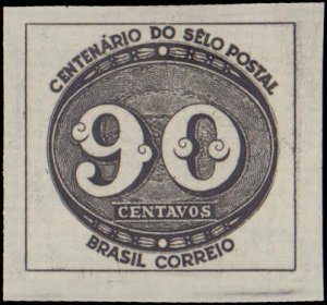 Brazil #609-611, Complete Set(3), 1943, Hinged