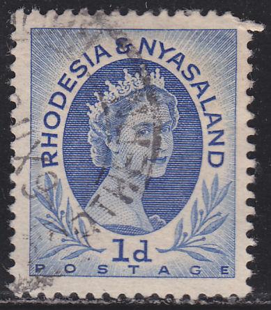 Rhodesia & Nyasaland 142 Queen Elizabeth II 1954