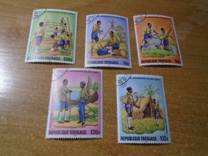 Togo  #  1131/ C464-67  used  Scouting