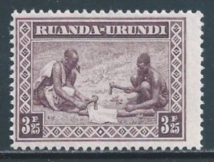 Ruanda-Urundi #50 NH 3.25fr Preparing Hides