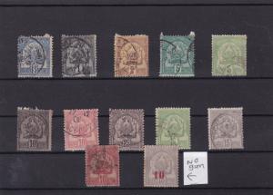 tunisia 1888 used  stamps ref r15141