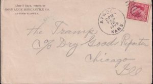 US 367 FDCS And Better Covers F-VF SE On VF FDC Atwood, KS From Good Luck