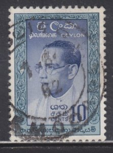 Ceylon 362A Prime Minister Bandaranaike 1961