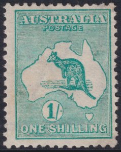 Sc# 10 Australia 1913 Kangaroo and Map 1/ issue MMH CV $130.00