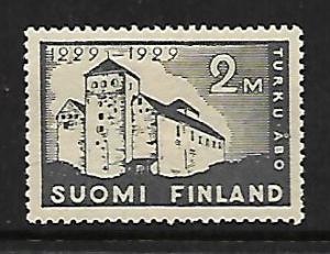 FINLAND  157   MINT HINGED,  TURKU CASTLE