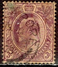 Straits Settlements: 1904; Sc. # 110; Used Single Stamp