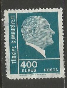 TURKEY 1931A VFU V467-1