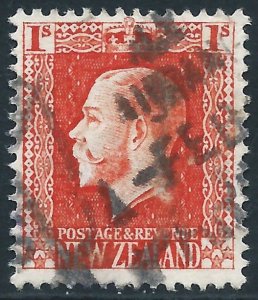 New Zealand, Sc #159, 1sh Used