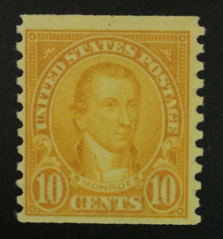 MOMEN: US STAMPS #603 MINT OG H LOT #51389