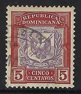 Dominican Republic 129 VFU ARMS Z2037-1