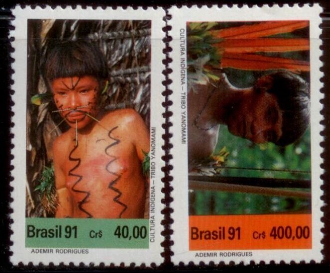 Brazil 1991 SC# 2312-3 MNH-OG E90