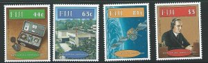 FIJI SG942/5 1996 CENTENARY OF RADIO MNH