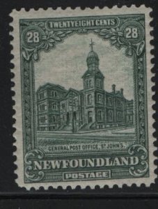 NEWFOUNDLAND 158  MINT HINGED