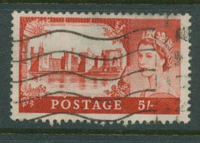 Great Britain QE II  SG 596a  VFU  Bradbury Wilkinson pri...