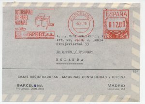 Meter cover Spain 1975 Photocopier - Gispert