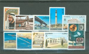 Dubai #378-387  Single (Complete Set)