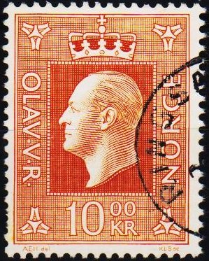 Norway. 1969 10k S.G.636  Fine Used