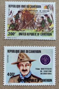 Cameroun 1982 Scouting Year, MNH. Scott 719-720, CV $7.00