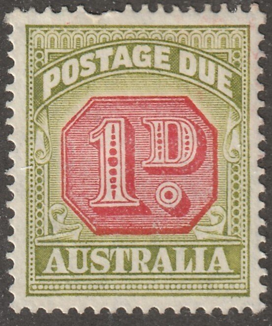 Australia, stamp, Scott#J65,  used, hinged,  postage due,#QA-J65