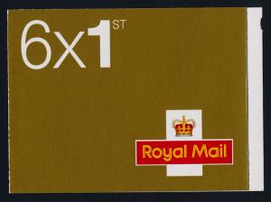 Great Britain MH380a Booklet MNH Queen Elizabeth Machin, To find a Post Code