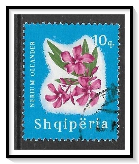 Albania #862 Flowers CTO
