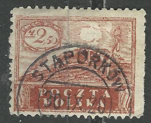 Poland  Scott # 107 - Used