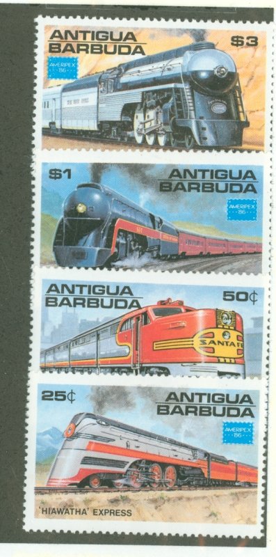 Antigua #934-937  Single (Complete Set)