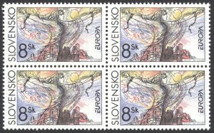 Slovakia Sc# 213 MNH Block/4 1995 Europa