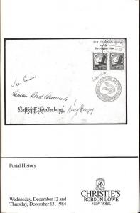 Christie's Robson Lowe: Sale # RLNY14  -  Postal History ...