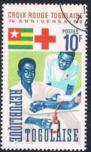 Togo 554 Used Red Cross (BP1204)