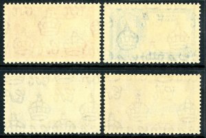 Falkland Islands 1935 British KGV Silver Jubilee Scott #77-80 Mint U796 ⭐⭐⭐⭐⭐⭐