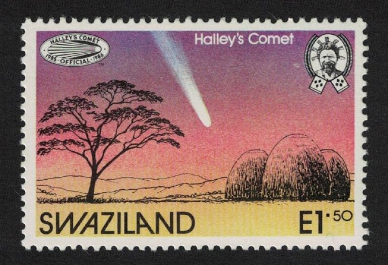 Swaziland Appearance of Halley's Comet 1986 MNH SG#499