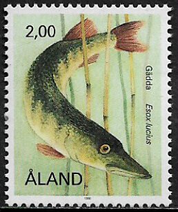 Finland - Aland Is #43 MNH Stamp - Fish