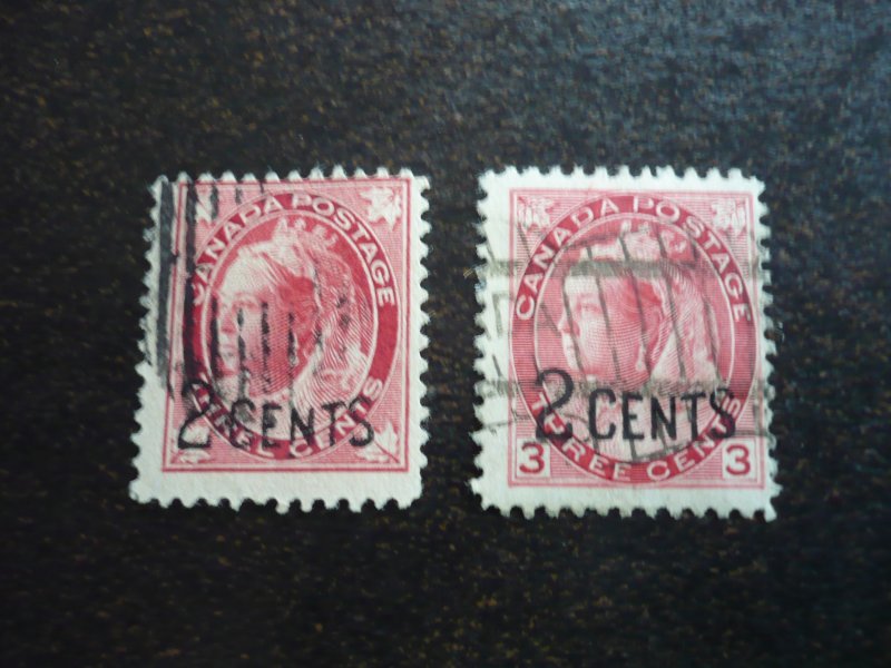 Stamps - Canada - Scott# 87-88 - Used Set of 2 Stamps
