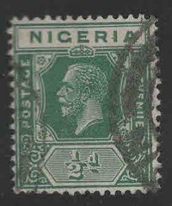 Nigeria Scott 18 Used,  die 2