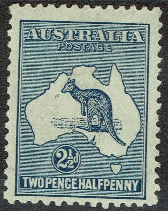 AUSTRALIA 1915 KANGAROO 21/2D 3RD WMK 