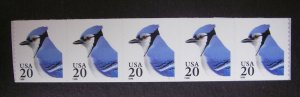 Scott 3053, 20c Blue Jay, PNC5 #S1111, MNH Coil Beauty