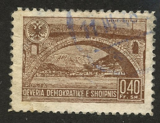 Albania, Scott #363, Used