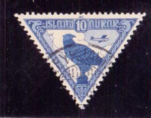 Iceland  Scott#  C3  Used