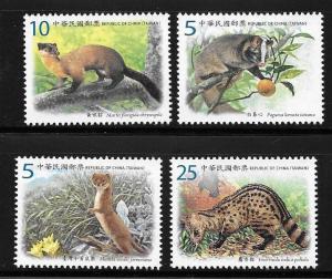 China Taiwan 2012 Protected Mammal Species MNH A400