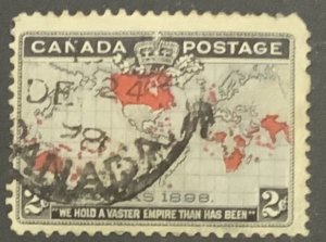 CANADA 1898 IMPERIAL PENNY POSTAGE. 2 SHADES. CAT £14.50