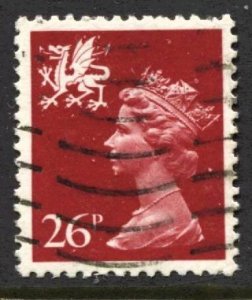 STAMP STATION PERTH Wales #WMH47 QEII Definitive Used 1971-1993